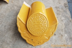 Ngói Âm Dương Màu Vàng Chanh