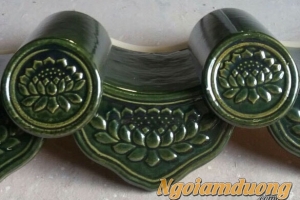Ngói Âm Dương Sen Xanh
