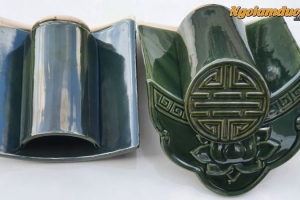 Ngói Âm Dương Xanh
